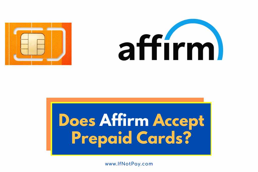 Does Affirm Accept Prepaid Cards